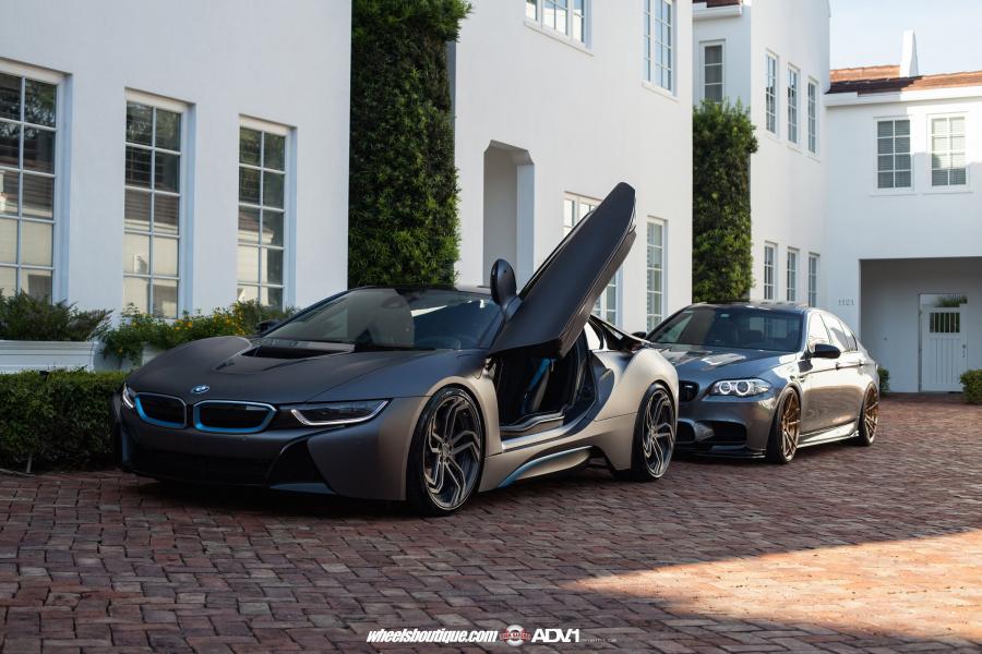  BMW i8 on ADV.1 Wheels (ADVNL2 M.V2 CS) 2015 года  (фото 12 из 14)
